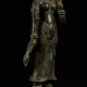 19th Century Bronze Khmer Banteay Srei style Standing Apsara or Angel - 53cm/21"