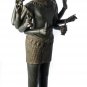 19th Century Antique Standing Bronze Brahma - Hindu God Creation - 101cm/40"