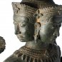 19th Century Antique Standing Bronze Brahma - Hindu God Creation - 101cm/40"