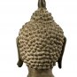 18th Century Antique Chiang Saen Mounted Buddha Head Statue - 30cm/12"