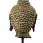 18th Century Antique Chiang Saen Mounted Buddha Head Statue - 30cm/12"