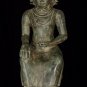 19th Century Antique Thai Seated Preaching Buddha Statue - 86cm/34"