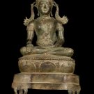 Large 19th Century Antique Chiang Saen Enlightenment Buddha Statue - 71cm/28"