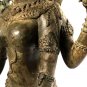 Antique Thai Style Lakshmi Statue / Devi Consort of Vishnu with Halo - 103cm/41"