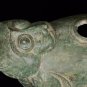 Antique Indian Style Bronze Tiger or Cat Money Box - 27cm/10.5"