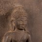 Antique Stone Stele Phnom Da Style Khmer Meditation Buddha Statue - 58cm/23"