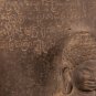 Antique Stone Stele Phnom Da Style Khmer Meditation Buddha Statue - 58cm/23"