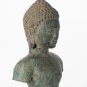 Antique Khmer Style Bronze Vishnu Torso Statue - Protector & Preserver -29cm/12"