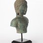 Antique Khmer Style Bronze Vishnu Torso Statue - Protector & Preserver -29cm/12"