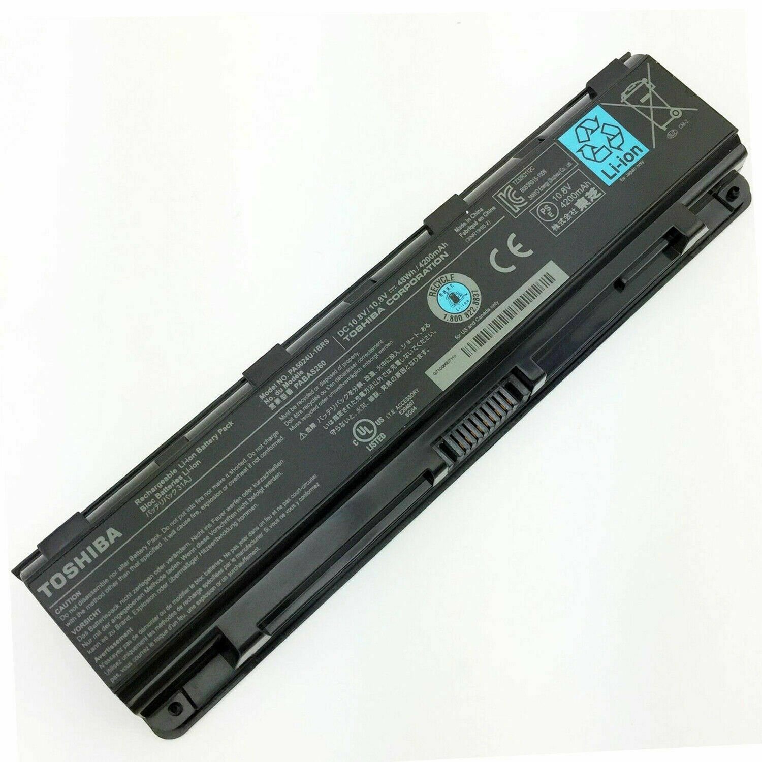 Genuine Original PA5024U1BRS Toshiba Satellite C850 Laptop Battery