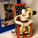 Disney's Mickey Mouse Holiday Christmas doll Jack In The Box Musical