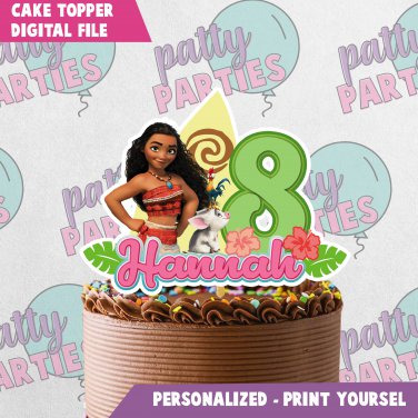 Moana Cake Topper