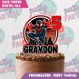 MILES MORALES CAKE TOPPER-SPIDERMAN CAKE TOPPER