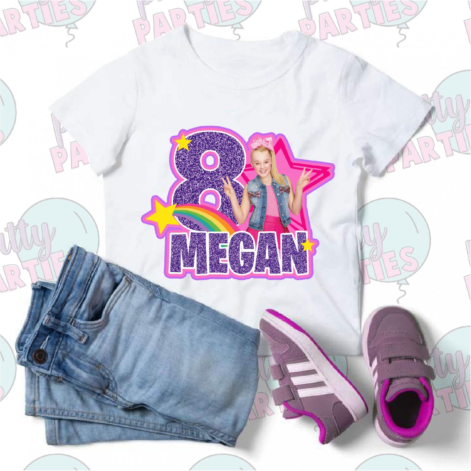 JOJO SIWA IRON ON TRANSFER IMAGE