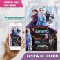 FROZEN BIRTHDAY INVITATION