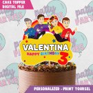 THE WIGGLES CAKE TOPPER THE WIGGLES CAKE TOPPER
