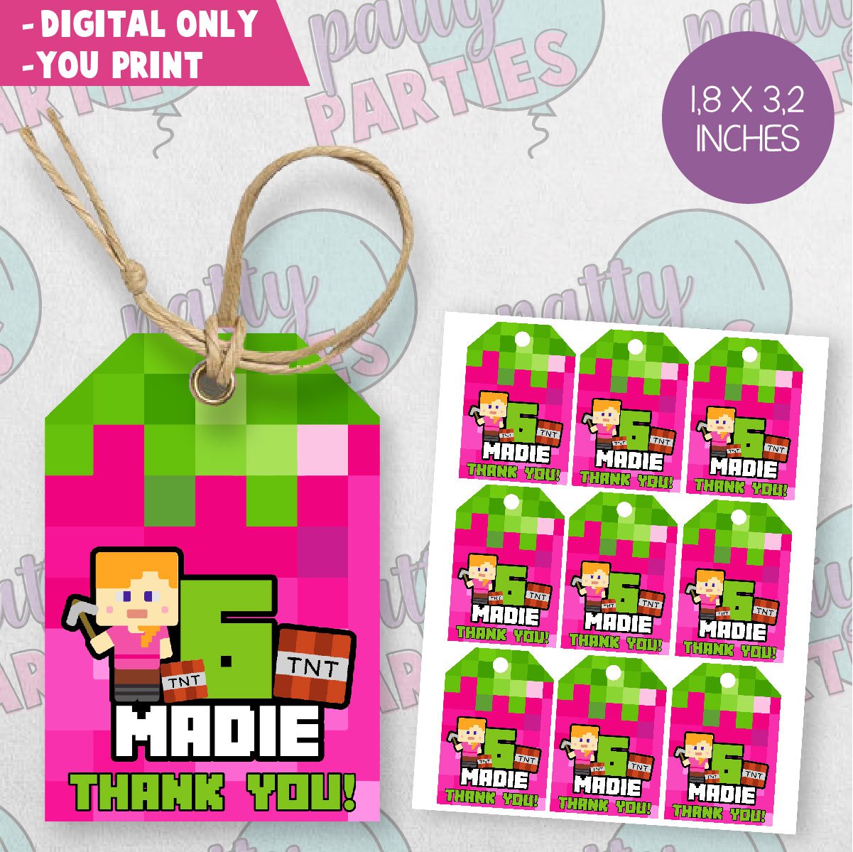 MINECRAFT FAVOR TAGS