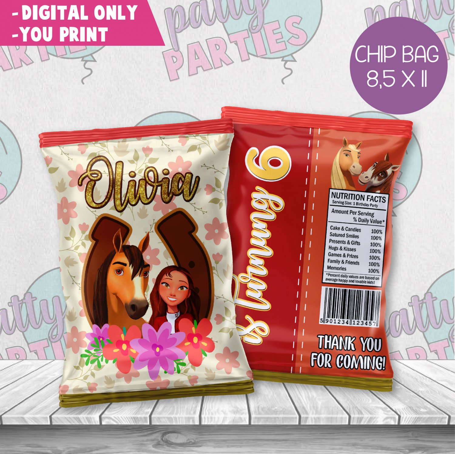 SPIRIT RIDING FREE CHIP BAG