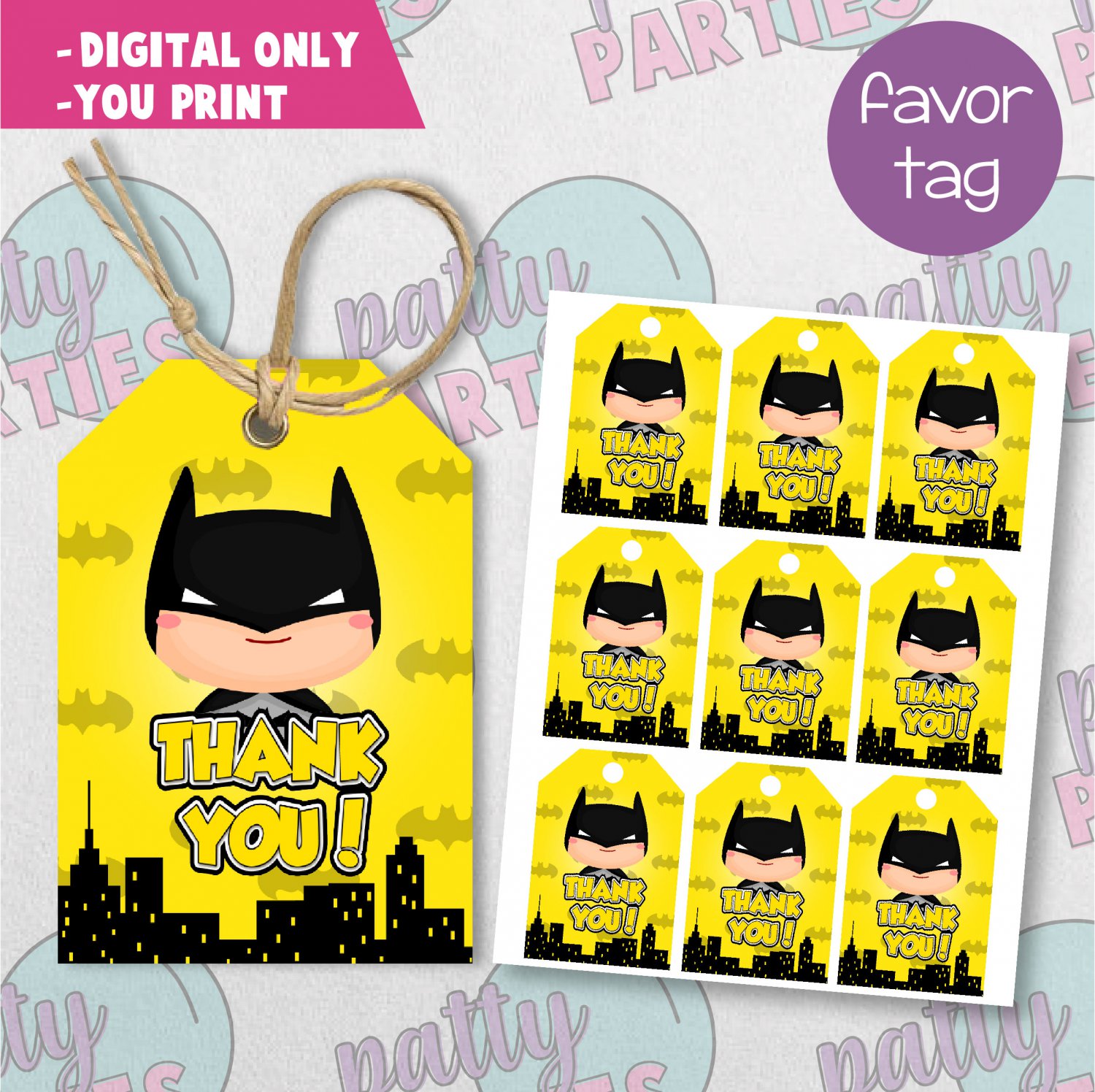 BATMAN FAVOR TAG