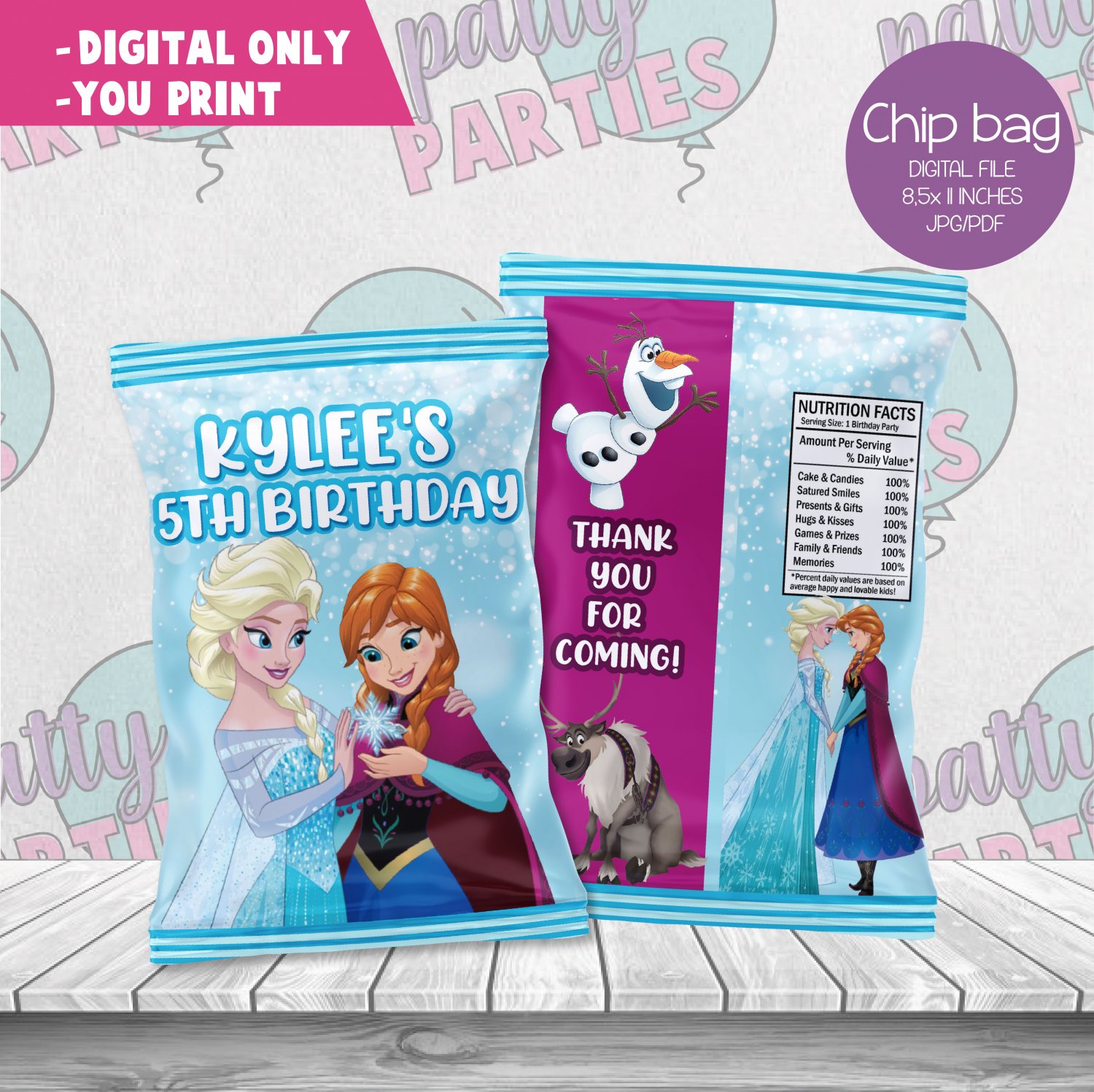 FROZEN CHIP BAG