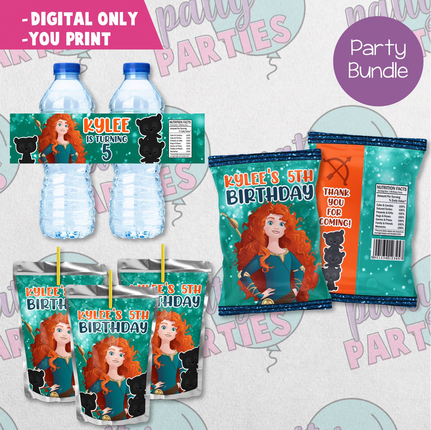 BRAVE  PARTY BUNDLE