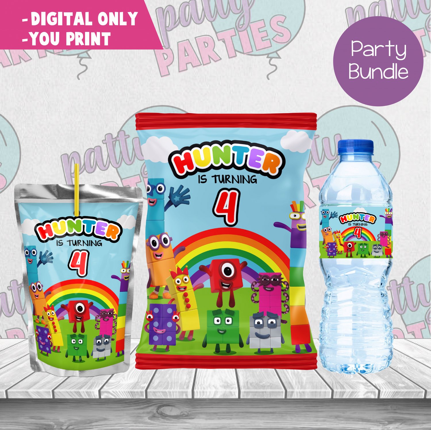 NUMBERBLOCKS PARTY BUNDLE