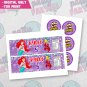THE LITTLE MERMAID PRINGLES WRAPPER