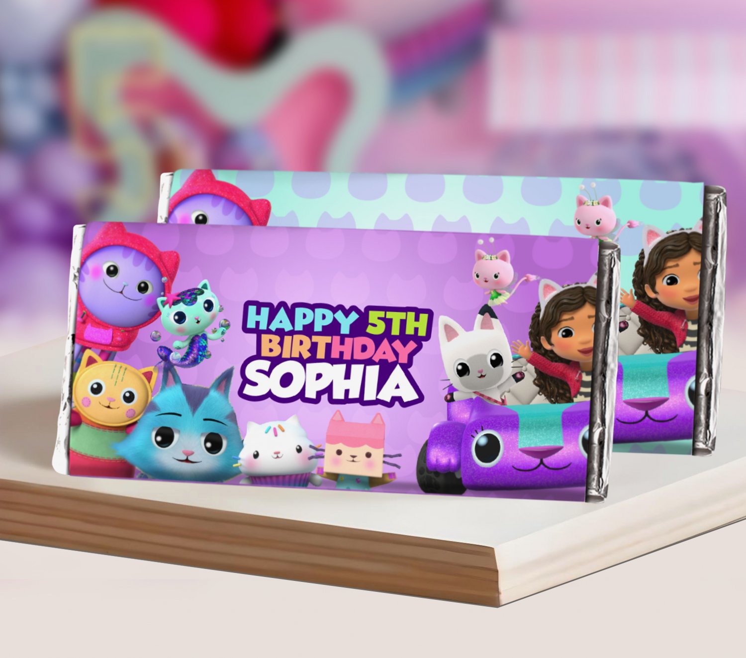 GABBY'S DOLLHOUSE CHOCOLATE BAR
