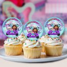 GABBY'S DOLLHOUSE CUPCAKE TOPPER GABBY'S DOLLHOUSE CUPCAKE TOPPER