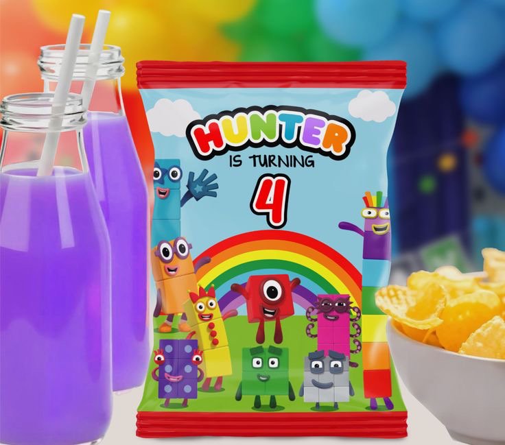 NUMBERBLOCKS CHIP BAG