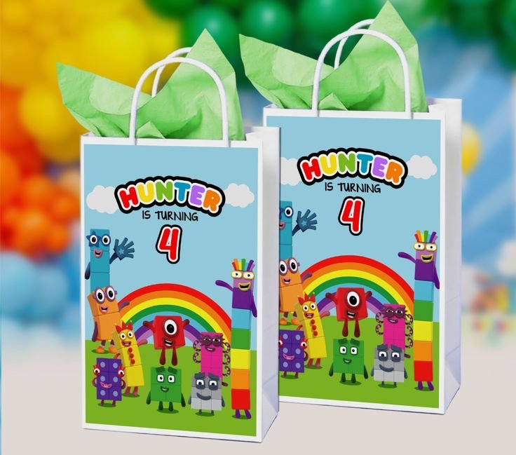 NUMBERBLOCKS PARTY BAG
