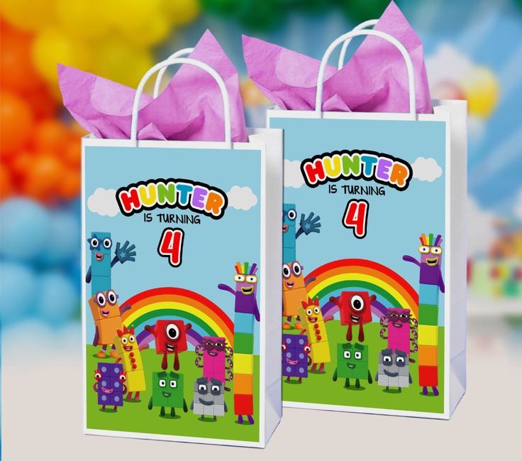 NUMBERBLOCKS PARTY BAG