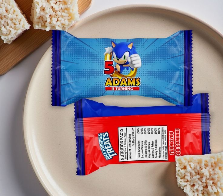 SONIC RICE KRISPIES WRAPPER