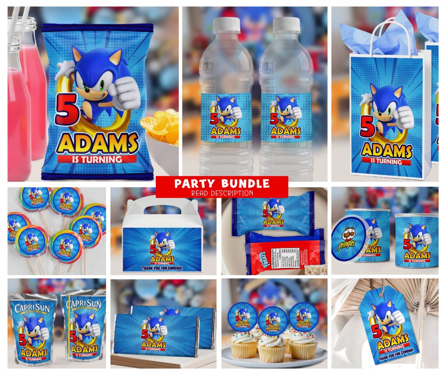 SONIC PARTY BUNDLE