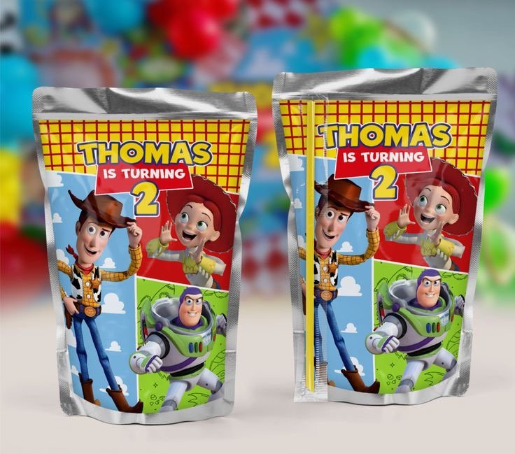 TOY STORY JUICE LABEL