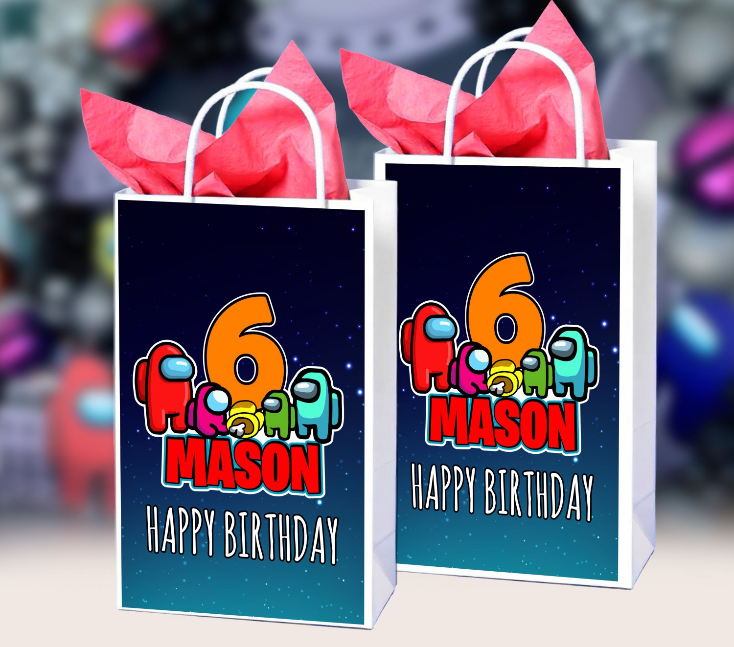 AMONG US  BAG FRONTS