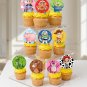 Toy Story Cupcake Toppers: 2" To Infinity and Beyond Circles, Digital Birthday Party Tags