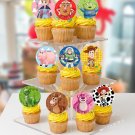 Toy Story Cupcake Toppers: 2" To Infinity and Beyond Circles, Digital Birthday Party Tags Toy Story Cupcake Toppers: 2" To Infinity and Beyond Circles, Digital Birthday Party Tags