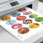 Toy Story Cupcake Toppers: 2" To Infinity and Beyond Circles, Digital Birthday Party Tags