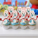 Forky Cupcake Toppers: Toy Story 4 Birthday Decor, Printable Cake Toppers, Instant Download Forky Cupcake Toppers: Toy Story 4 Birthday Decor, Printable Cake Toppers, Instant Download