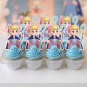Bo Peep Cupcake Toppers: Toy Story Pink & Blue Birthday Decorations, Printable Instant Download