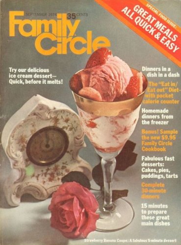 Family Circle Magazine September 1974