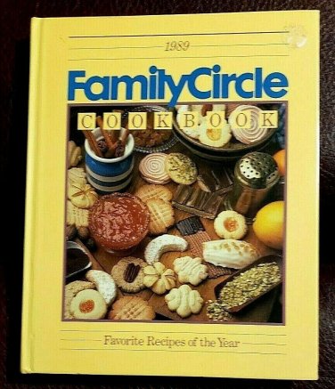 Family Circle Cookbook 1989 -Family Circle Editors (HC)