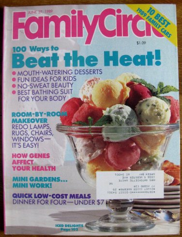 Family Circle Magazine June 27, 1989