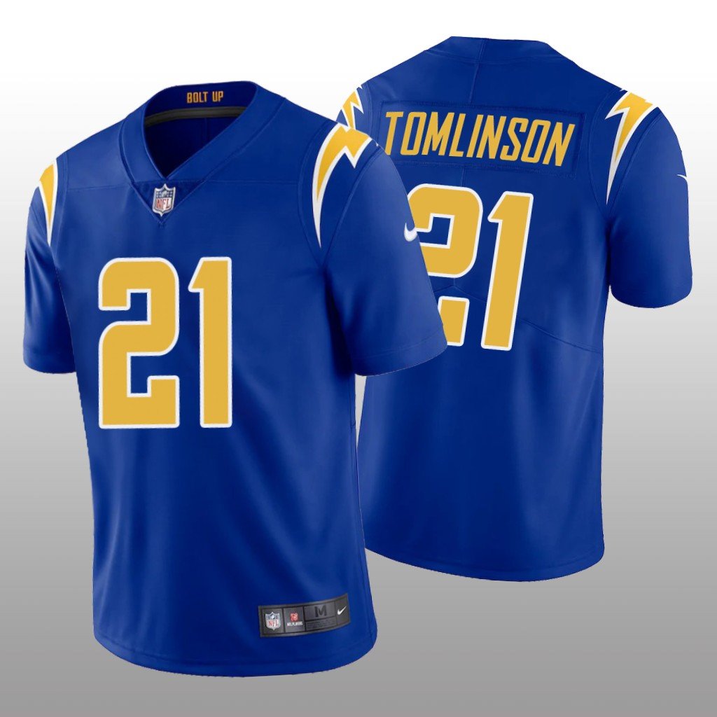 Men & Youth ladainian tomlinson Chargers roayl blue jersey