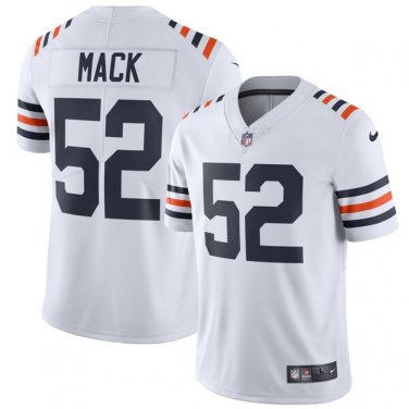 Limited Men's Khalil Mack Lights Out Black Jersey - #52 Football