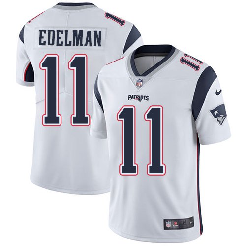 Men's Julian Edelman New England Patriots Color rush jersey white