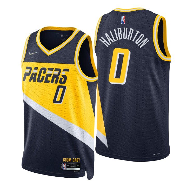 Men & Youth Tyrese Haliburton pacers city jersey