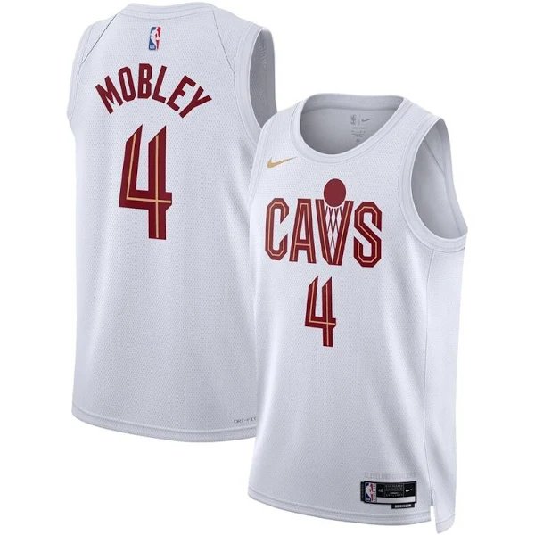 Men & Youth Evan Mobley cavaliers cavs association jersey white