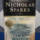 Message in a Bottle by Nicholas Sparks FREE Shipping to US